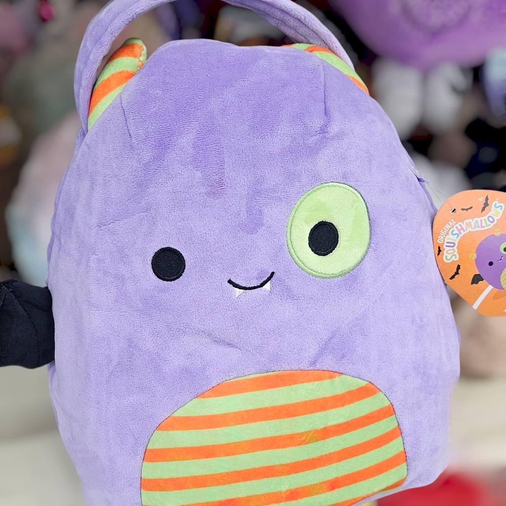 Squishmallows Purple and Green Monster Plush